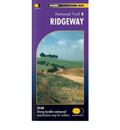 Cover for Harvey Map Services Ltd. · Ridgeway - Trail Map XT40 (Map) (2019)