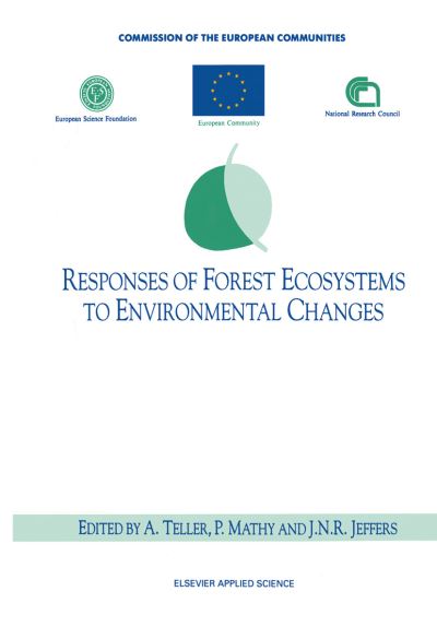 Cover for Responses of Forest Ecosystems to Environmental Changes (Hardcover Book) (1992)