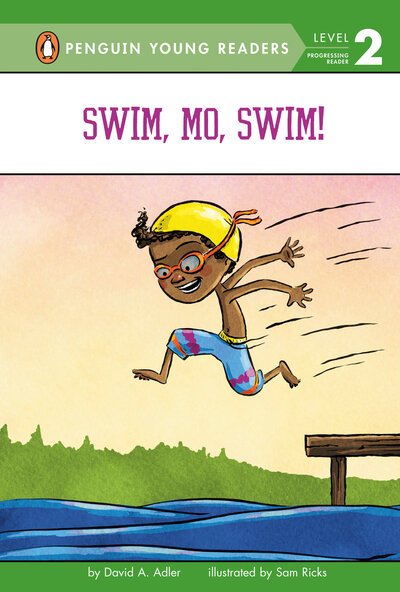 Cover for David A. Adler · Swim, Mo, Swim! - Mo Jackson (Hardcover Book) (2020)