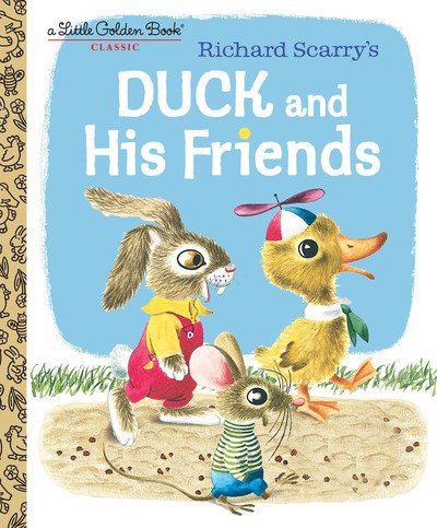 Cover for Kathryn Jackson · Duck and His Friends - Little Golden Book (Hardcover Book) (2019)