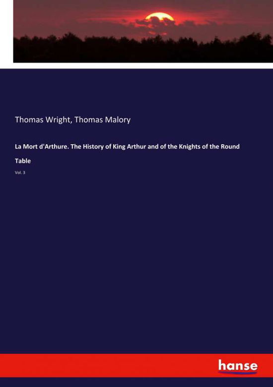 Cover for Wright · La Mort d'Arthure. The History o (Bog) (2020)