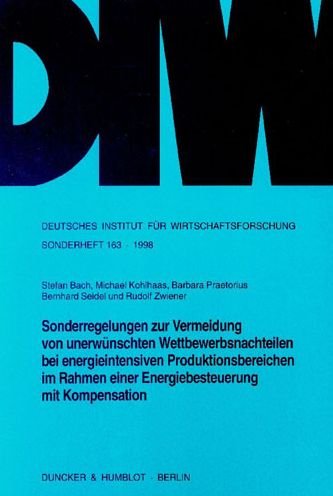 Cover for Bach · Sonderregelungen zur Vermeidung vo (Book) (1998)