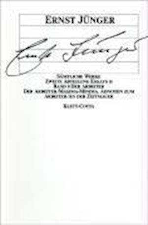 Cover for Ernst Jünger · SÃ¤mtl.werke.08 (Book)