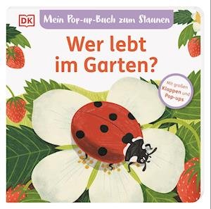 Cover for Grimm Sandra · Mein Pop-up-buch Zum Staunen. Wer Lebt Im Garten? (Bok)