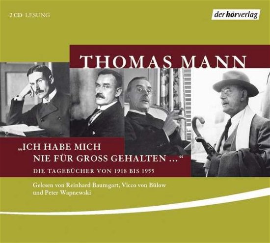 Cover for Audiobook · Die Tagebuecher 1918 Bis (Lydbok (CD)) (2020)