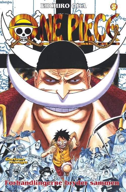 Cover for Eiichiro Oda · One Piece: One Piece 57 - Forhandlingerne bryder sammen (Pocketbok) [1. utgave] [Paperback] (2011)