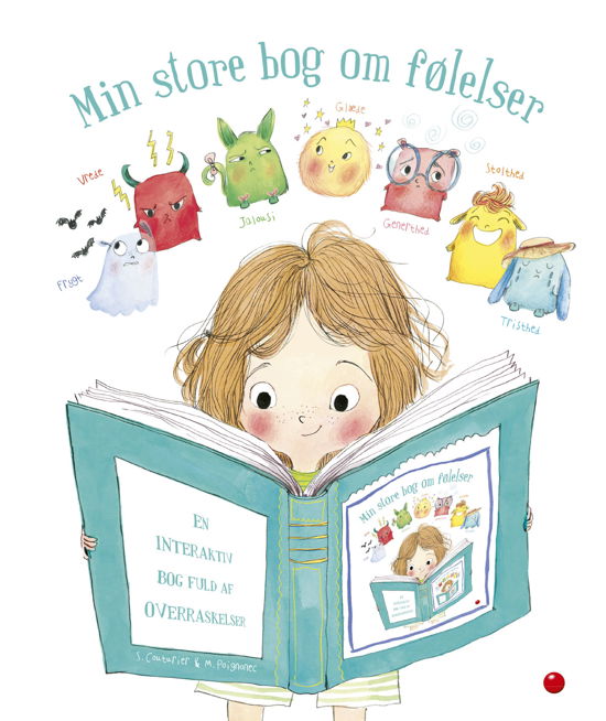 Cover for Stéphanie Couturier · Min store bog om følelser (Inbunden Bok) [1:a utgåva] (2019)