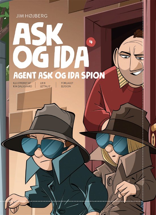 Cover for Jim Højberg · Ask og Ida: Agent Ask og Ida spion (Innbunden bok) [1. utgave] (2020)