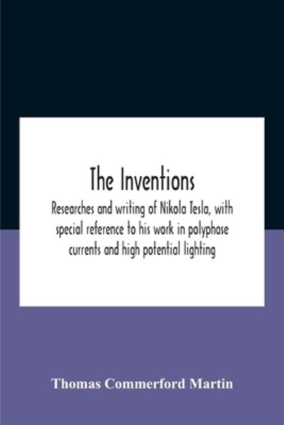 Cover for Thomas Commerford Martin · The Inventions (Paperback Book) (2020)