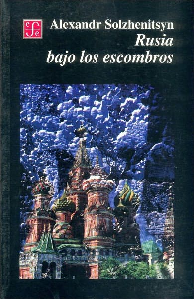 Cover for Aleksandr Isaevich Solzhenitsyn · Rusia Bajo Los Escombros (Pocketbok) [Spanish edition] (1999)