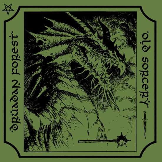 Split (Green Vinyl) - Druadan Forest / Old Sorcery - Musiikki - WEREWOLF RECORDS - 0020286233787 - perjantai 8. lokakuuta 2021