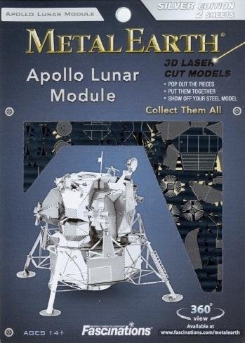 Cover for Eureka · Metal Earth Apollo Lunar Module Zilver Editie (Spielzeug)