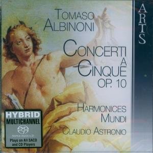 Cover for Harmonices Mundi / Astronio, Claudio · Concerti a Cinque, Op. 10 Arts Music Klassisk (SACD) (2009)
