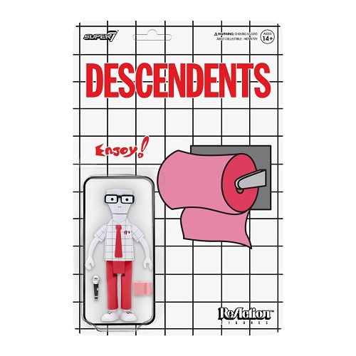 Descendents Reaction Figure - Milo (Enjoy) - Descendents - Fanituote - SUPER 7 - 0840049816787 - torstai 7. huhtikuuta 2022