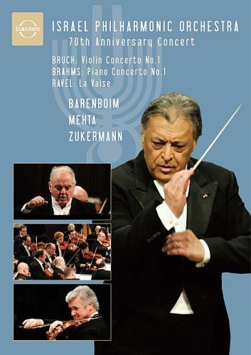 70th Anniversary Concert - Barenboim,daniel / Mehta,zubin / Ipo - Filme - EUROARTS - 0880242558787 - 30. April 2007