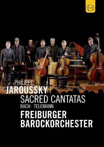 Cover for Jaroussky Philippe / Freiburger Barockorchester · Sacred Cantatas: Back - Telemann (DVD) (2017)