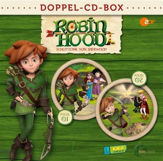 Cover for Robin Hood-schlitzohr Von Sherwood · Robin Hood-doppel-box-folgen 1+2-hörspiele (CD) (2017)
