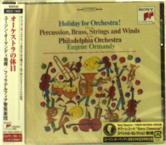 Cover for Eugene Ormandy · Holiday for Orchestra (CD) [Japan Import edition] (2015)