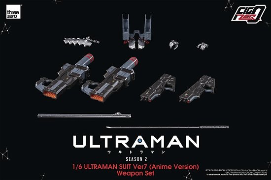 Figzero Ultraman Suit Ver7 Anime Ver Weapon Set 1/ - Threezero - Merchandise -  - 4897056209787 - 29. december 2022
