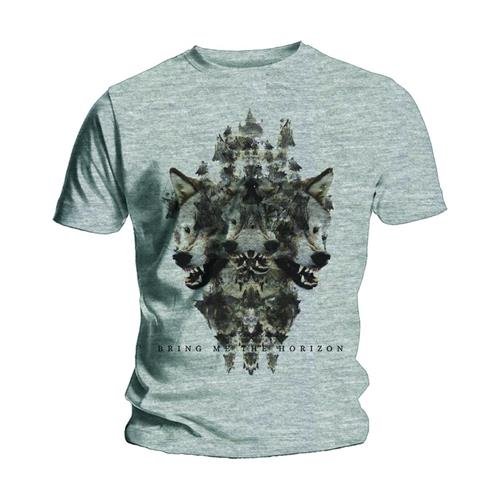 Bring Me The Horizon Unisex T-Shirt: Wolven - Bring Me The Horizon - Merchandise - Bravado - 5023209708787 - 7. januar 2015