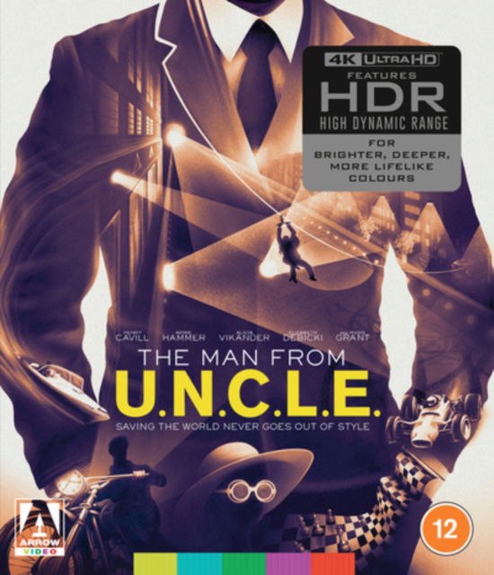 Cover for Guy Ritchie · The Man From UNCLE (aka U.N.C.L.E) (2015) Limited Edition (4K Ultra HD) [Limited edition] (2024)