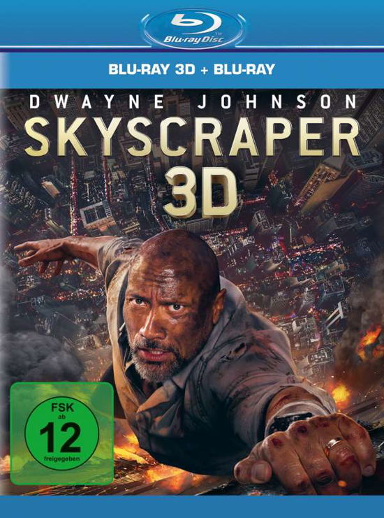 Cover for Dwayne Johnson,neve Campbell,chin Han · Skyscraper 3D (Blu-ray 3d+blu-ray) (Blu-ray) (2018)