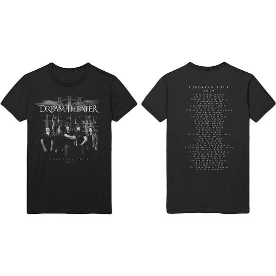 Cover for Dream Theatre · Dream Theatre Unisex T-Shirt: Photo (Back Print) (T-shirt) [size S] [Black - Unisex edition]