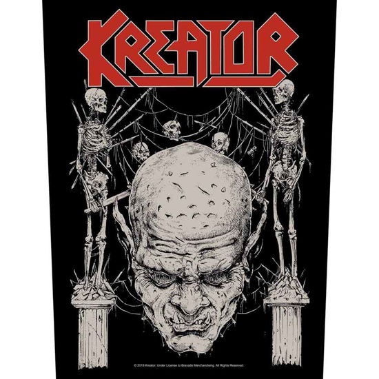 Kreator Back Patch: Skull & Skeletons - Kreator - Merchandise -  - 5056365709787 - 