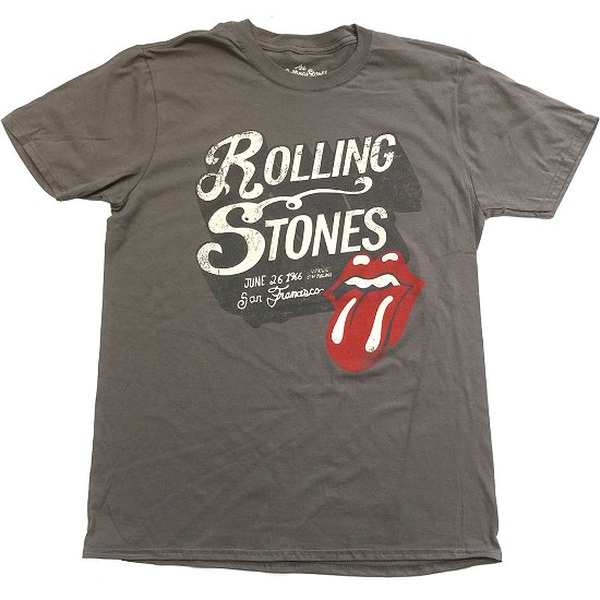 Cover for The Rolling Stones · The Rolling Stones Unisex T-Shirt: Hyde Park (T-shirt) [size L] [Grey - Unisex edition]