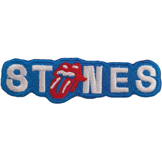 The Rolling Stones Standard Woven Patch: Cut-Out No Filter Licks - The Rolling Stones - Merchandise -  - 5056561000787 - 