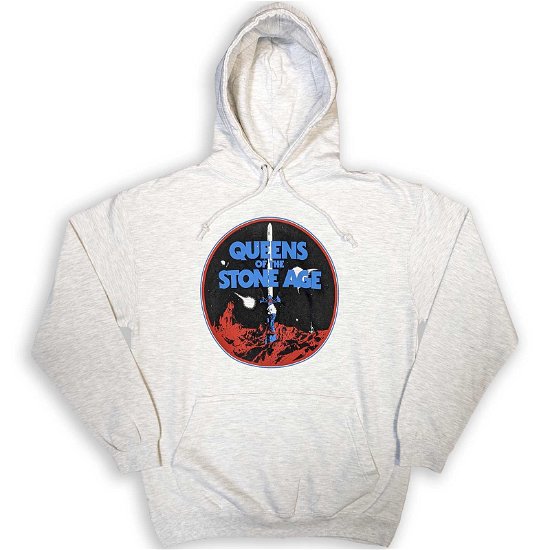 Cover for Queens Of The Stone Age · Queens Of The Stone Age Unisex Pullover Hoodie: Branca Sword (Hoodie) [size S]