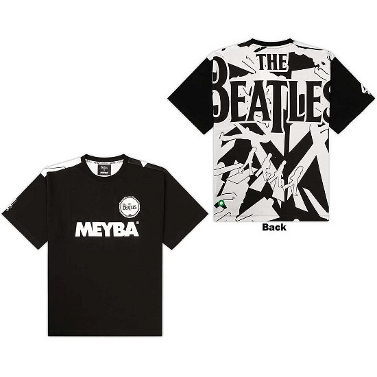 The Beatles Unisex T-Shirt: Meyba Drum & Crossing All-Over-Print - The Beatles - Merchandise -  - 5056737247787 - 