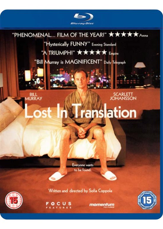 Lost in Translation  [blu-ray] - Lost in Translation BD - Films - EONE - 5060116726787 - 17 octobre 2011
