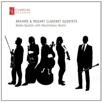 Cover for Badke Quartetmartin · Brahmsmozart Quintets (CD) (2014)