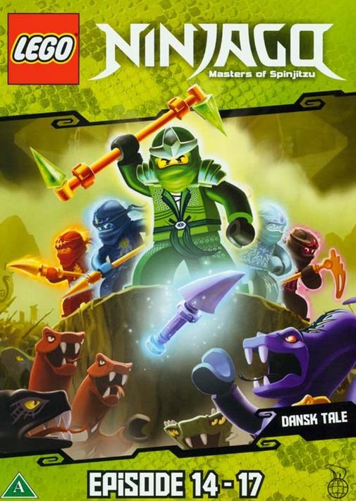 LEGO Ninjago - Del 4, episode 14-17 - LEGO Ninjago - Filmes -  - 5708758695787 - 20 de novembro de 2012