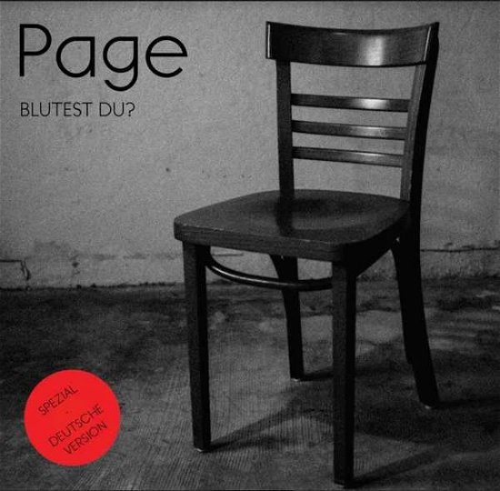 Cover for Page · Blutest Du (CD) (2021)