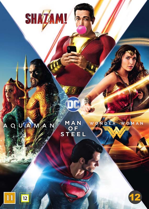 Dc Comics Dc Comics 4 dvd Collection DVD 2019