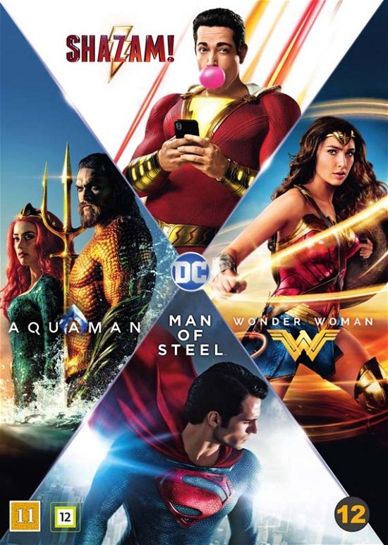 Cover for Dc Comics · Dc Comics - 4-dvd Collection (DVD) (2019)