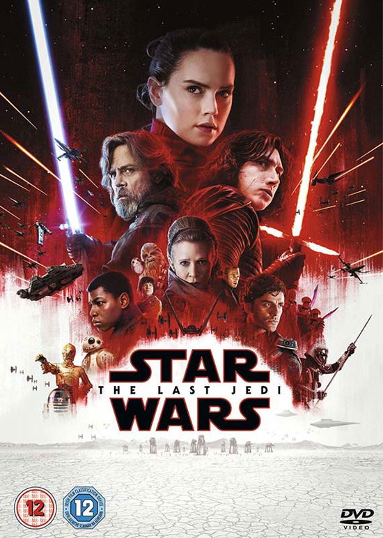 Cover for Star Wars The Last Jedi (DVD) (2018)