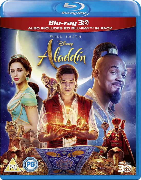 Aladdin 3D (Live Action) - Aladdin - Live Action (Blu-ray 3D) - Elokuva - Walt Disney - 8717418549787 - maanantai 23. syyskuuta 2019