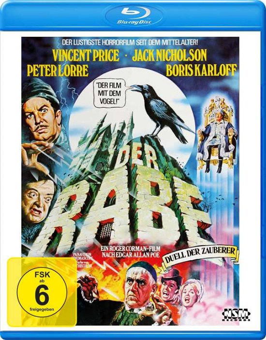 Cover for Roger Corman · Der Rabe (1963) (blu-ray) (Import) (Blu-ray) (2018)