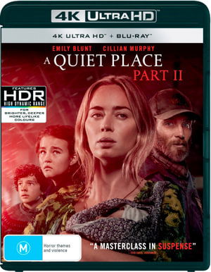 Cover for John Krasinski · A Quiet Place Part II (4K Ultra HD) (2021)