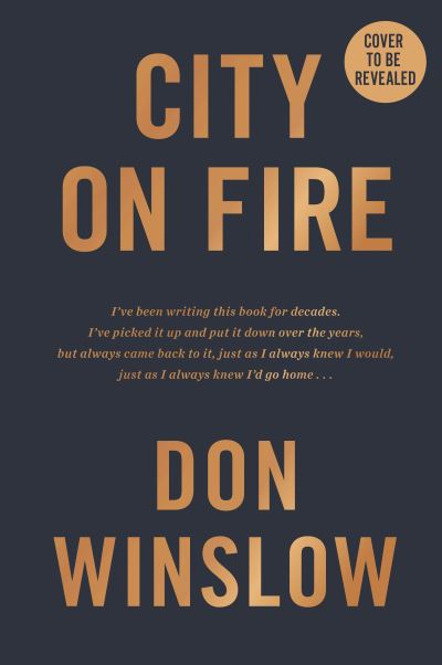 Cover for Don Winslow · City on Fire (Pocketbok) (2022)