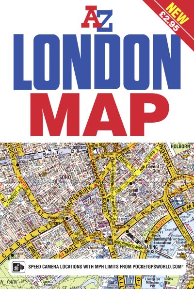 Cover for A-Z maps · London A-Z Street Map (Landkarten) (2023)