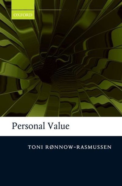 Cover for Rønnow-Rasmussen, Toni (, Lund University, Sweden) · Personal Value (Hardcover Book) (2011)