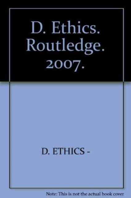 Cover for Andrew Wyatt · D. Ethics (Hardcover Book) (2007)