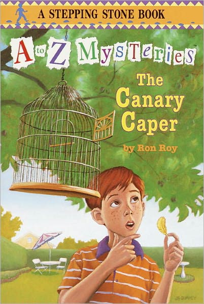 Cover for Ron Roy · The Canary Caper (Turtleback School &amp; Library Binding Edition) (A to Z Mysteries) (Innbunden bok) [Turtleback School &amp; Library Binding edition] (1998)