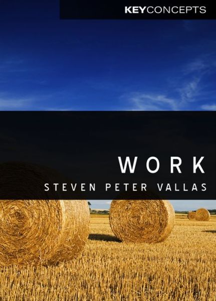 Cover for Vallas, Steven (Northeastern University) · Work: A Critique - Key Concepts (Hardcover Book) (2011)