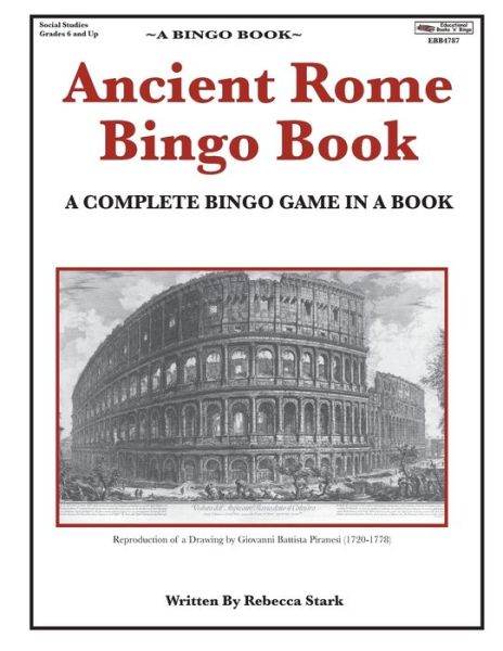 Cover for Rebecca Stark · Ancient Rome Bingo Book (Paperback Book) (2016)