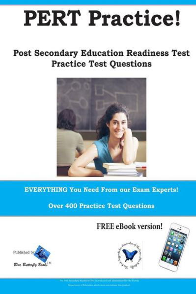 Cover for Blue Butterfly Books · Pert Practice! Post Secondary Education Readiness Test Practice Questions (Paperback Bog) (2014)